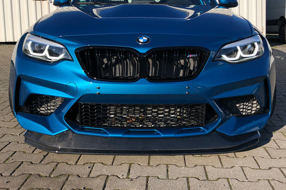 Adjustable Carbon Front Splitter Schirmer GT for BMW F80 F82 G80 G81 G82 M3 M4
